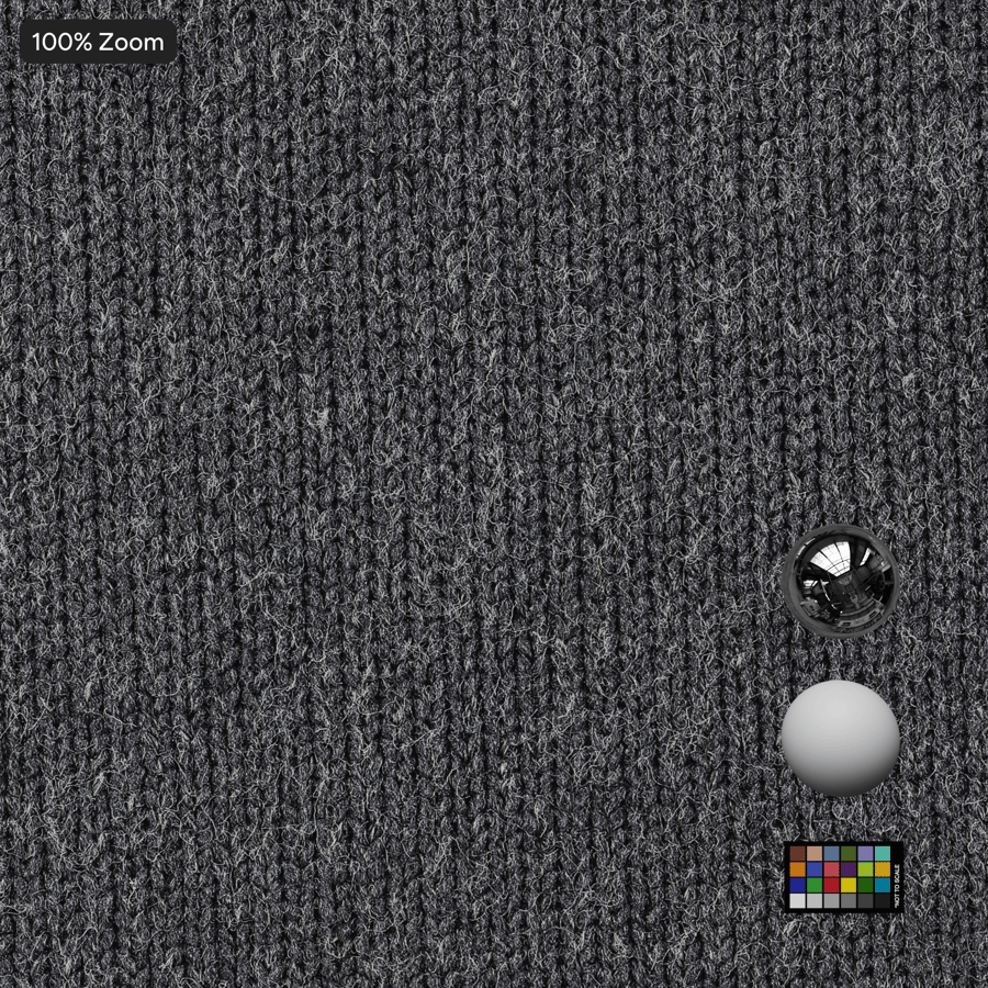 Soft Wool Fabric Texture, Grey