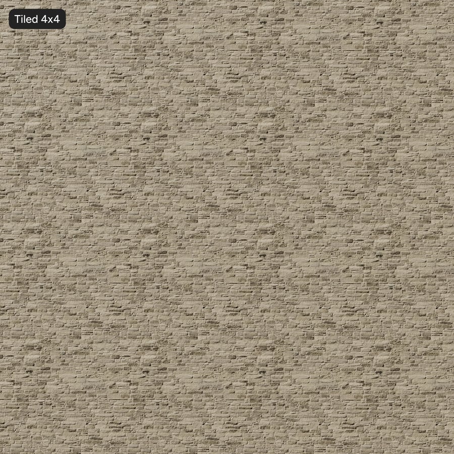 Limestone Rubble Stone Wall Texture, Desert Beige
