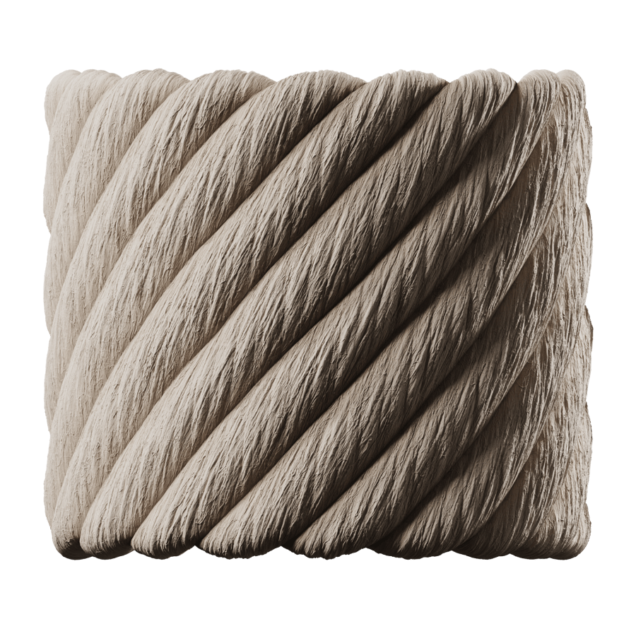 Wrapped Piping Cord Texture, Beige