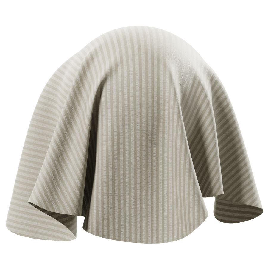 Striped Jacquard Drapery Fabric Texture, Beige