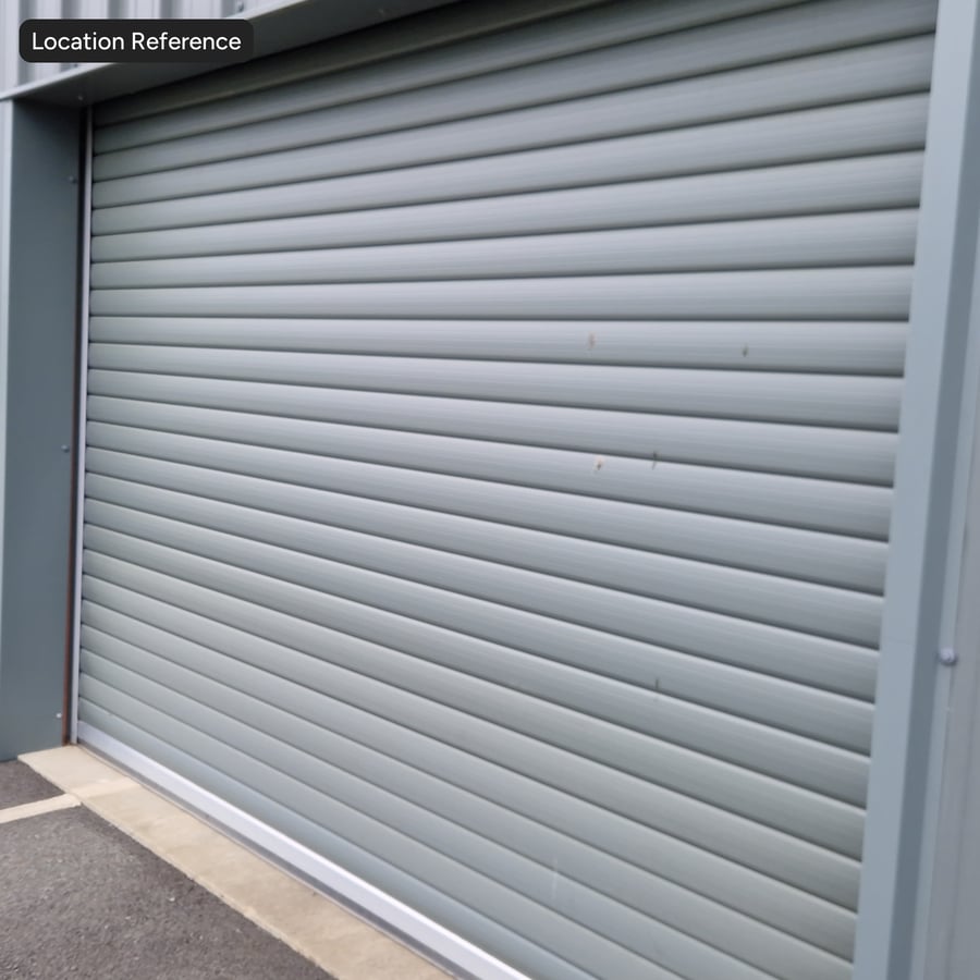 Garage Door Plastic Texture, White