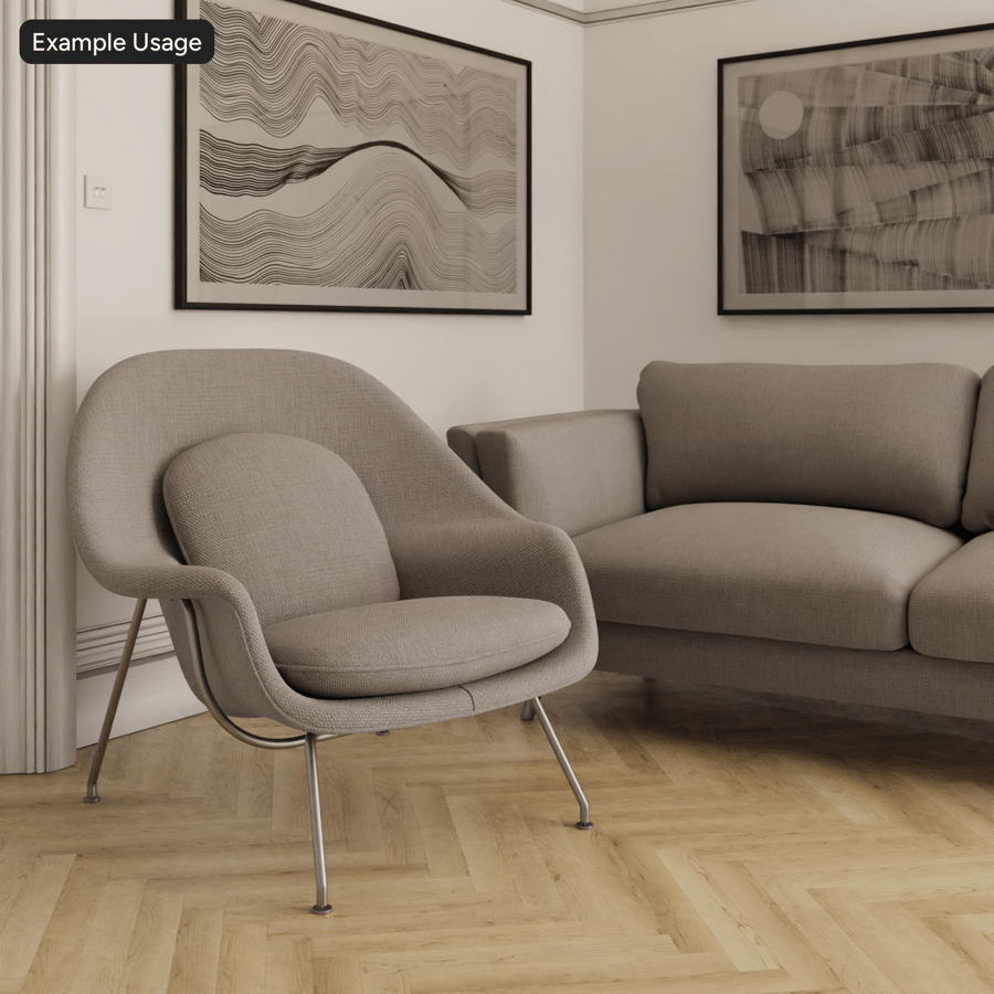 Tessuto Stonewash Cole, bianco