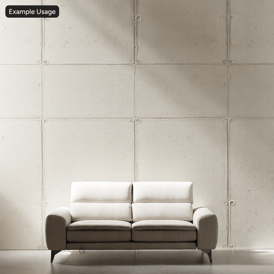 Panneau peint avec trous de fixation Texture de mur en béton