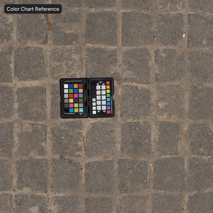 Worn Cobblestone Paver Texture