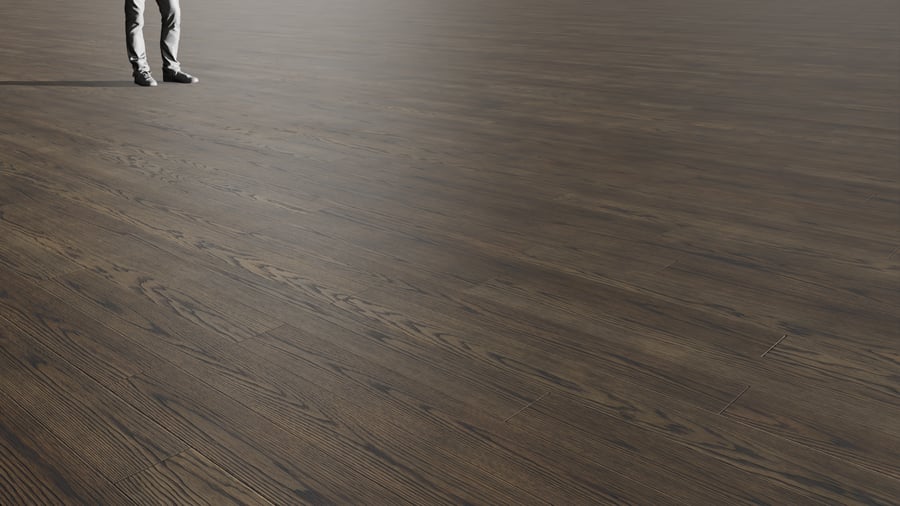 Dark Ebony Ash Wood Flooring Texture