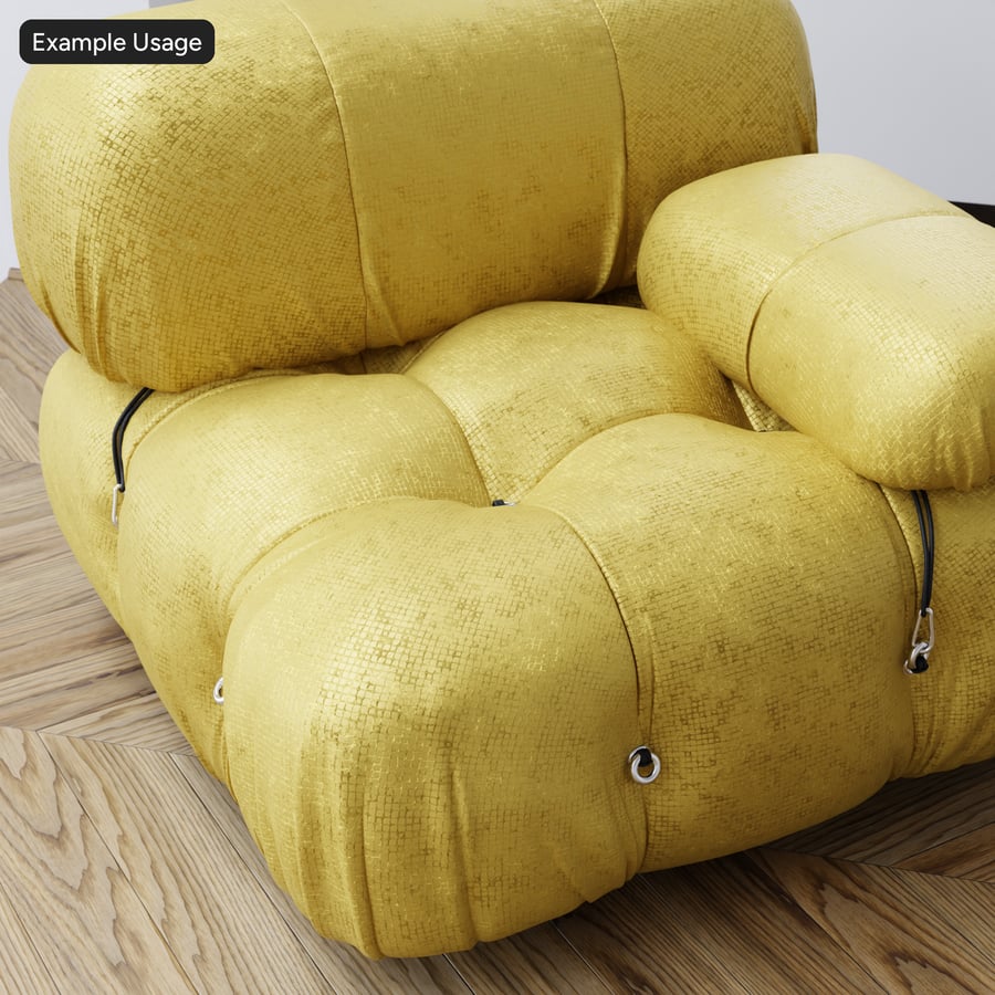 Textura de veludo, amarelo