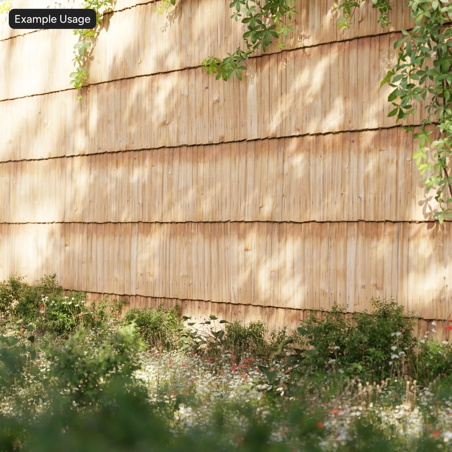 Texture de toiture en bois Shakes
