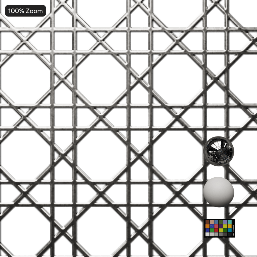Perforované popruhy s metallic textúrou