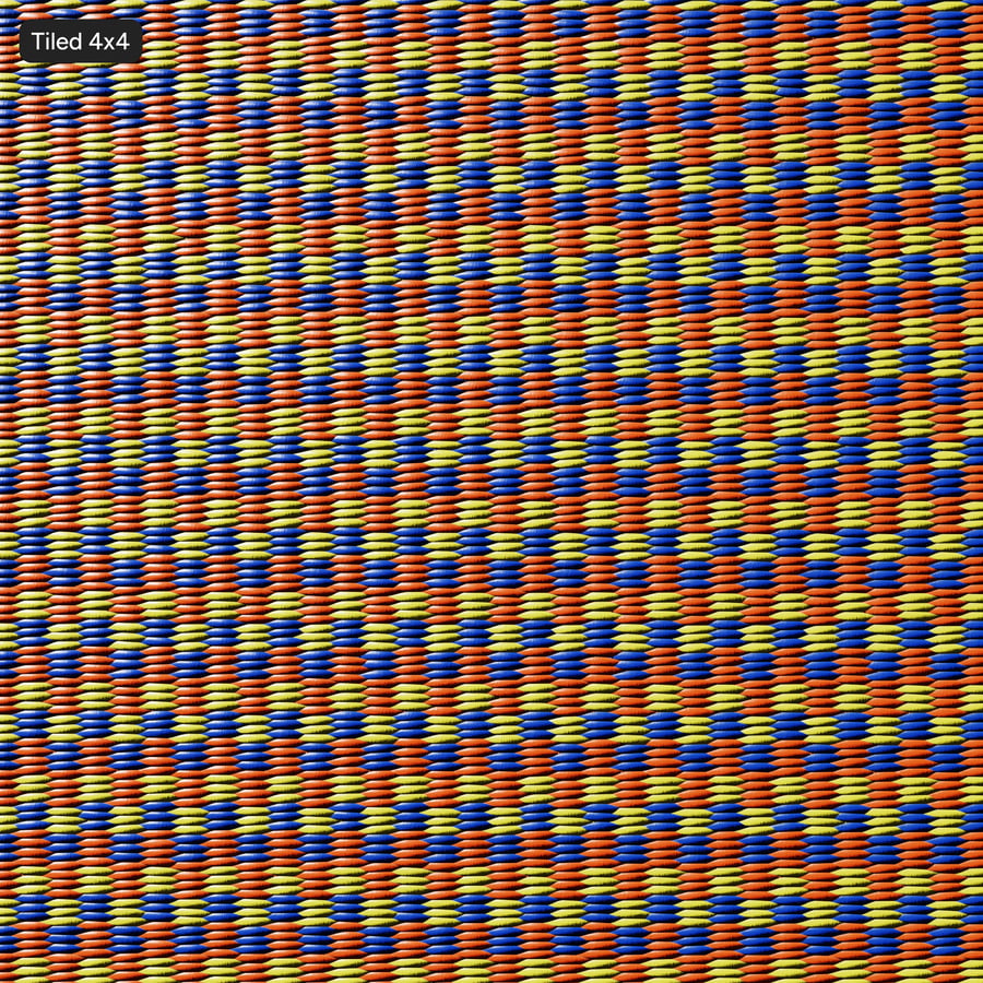 Elastic FireplaceCord Texture, Orange