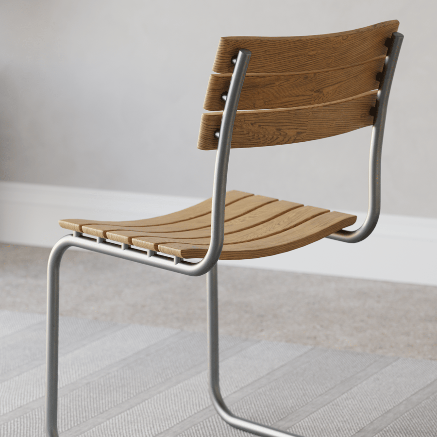 Cadeira Linden Cantilever Modelo