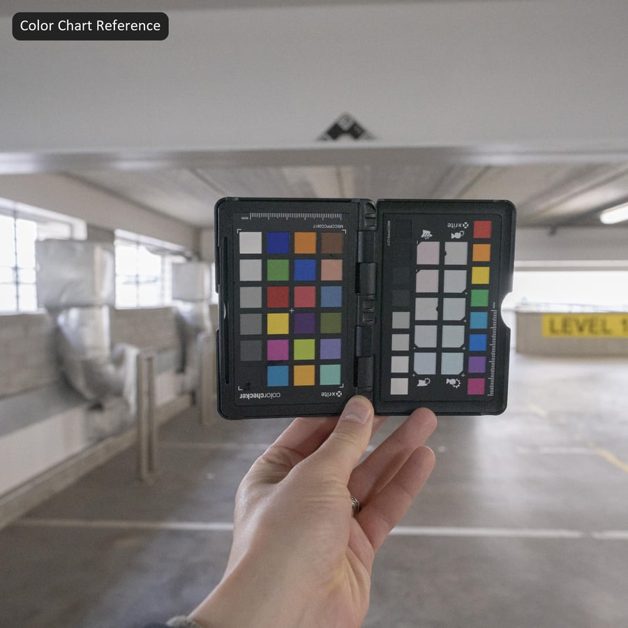 Betonplatten-Deckenstruktur, weiß