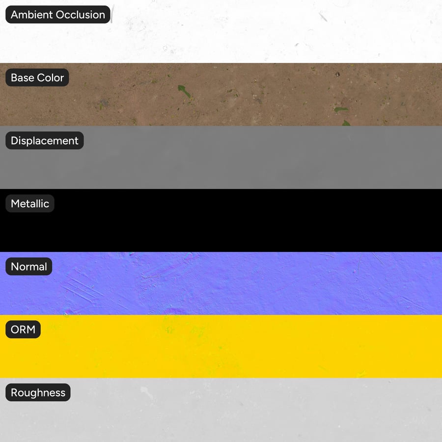 Textura de solo de terra compactada, bege arenoso