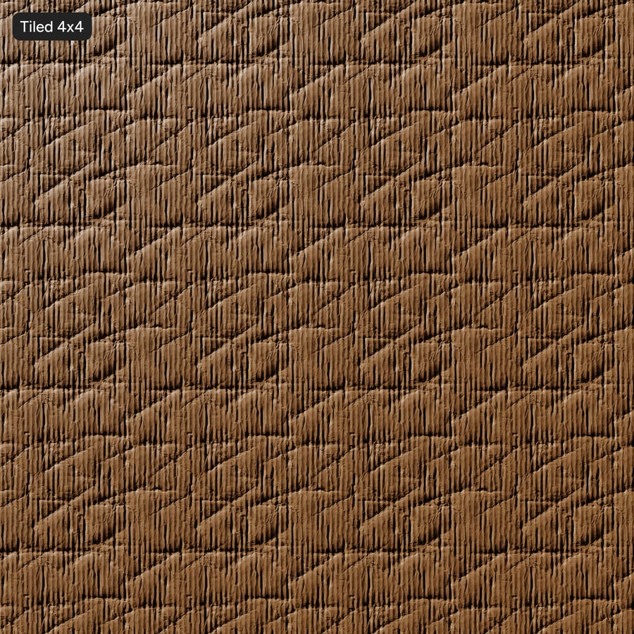 Texture cartone pieghettato e stropicciato