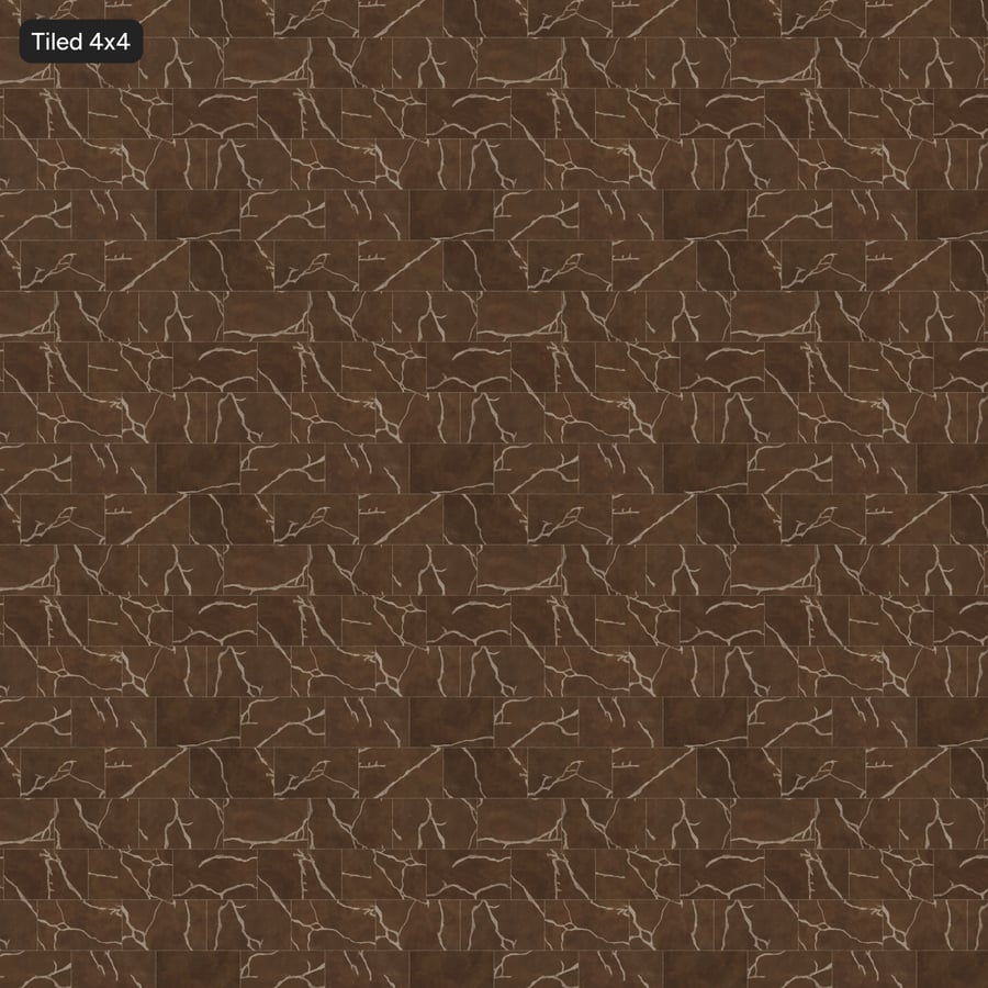 Textura de azulejo mate de quartzo retangular com desvio, castanho médio