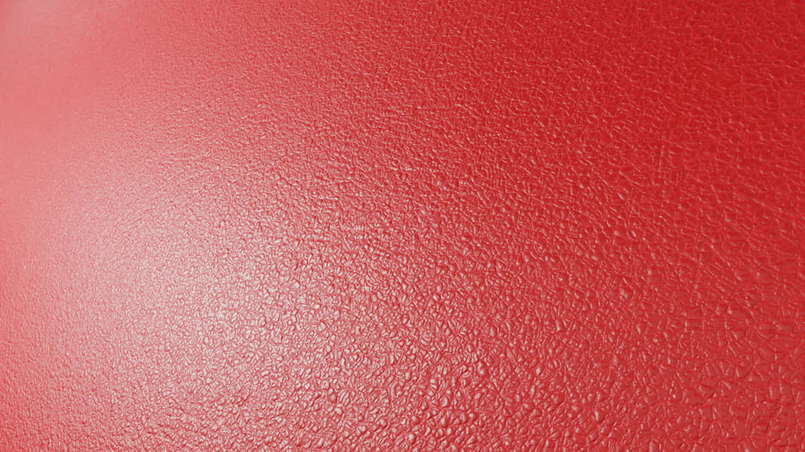 Fabric Leather Red 001
