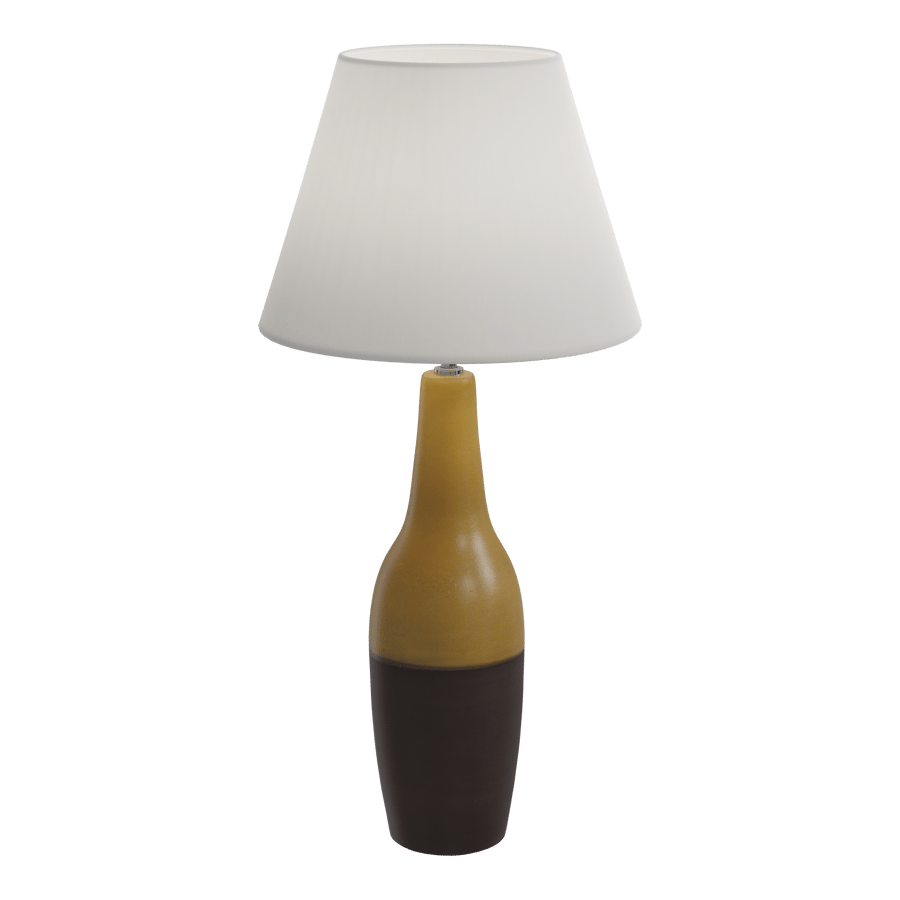 Lâmpada Eno Ceramic Arata Brownness Shade, Marrom