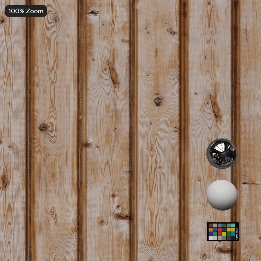 Raw Vertical Wood Board Wall Texture