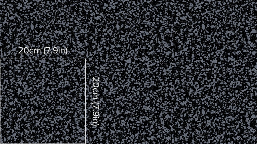 Textura de gotas de água com bolhas misturadas
