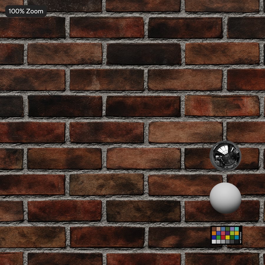 Ομαλή λειτουργία Bond Brick Wall Texture, πολύχρωμο