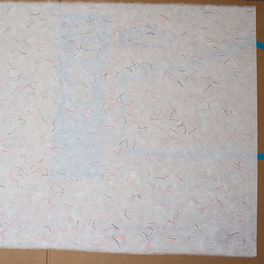 Thai Unryu Mulberry Paper Festival Texture, White