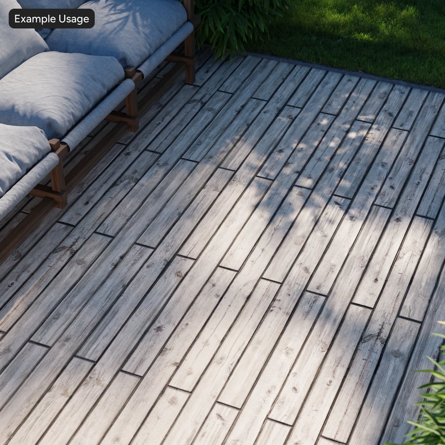 Dirty Oak Wood Board Texture, Raw
