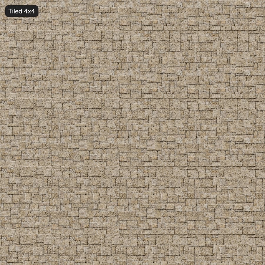 Textura de parede em bloco de pedra travertina, bege claro