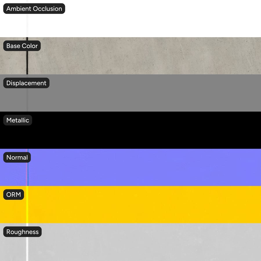 Textura chodníku z betonových panelů