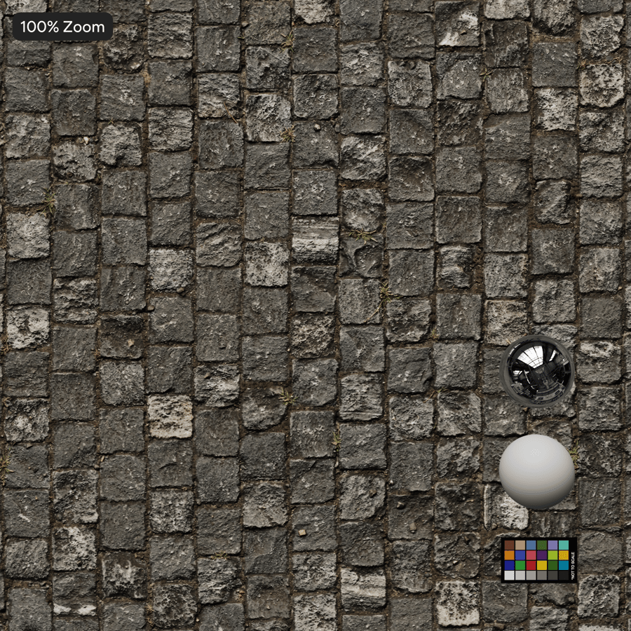 Weathered Small Cobblestone Texture