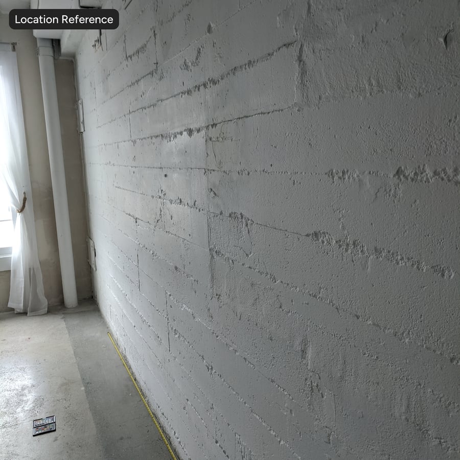 Painted Board Form Concrete Wall Texture, White