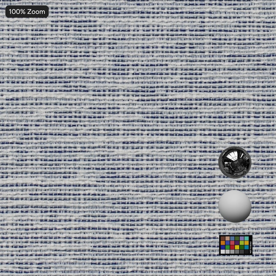 Slub Stripe Upholstery Fabric Texture, White