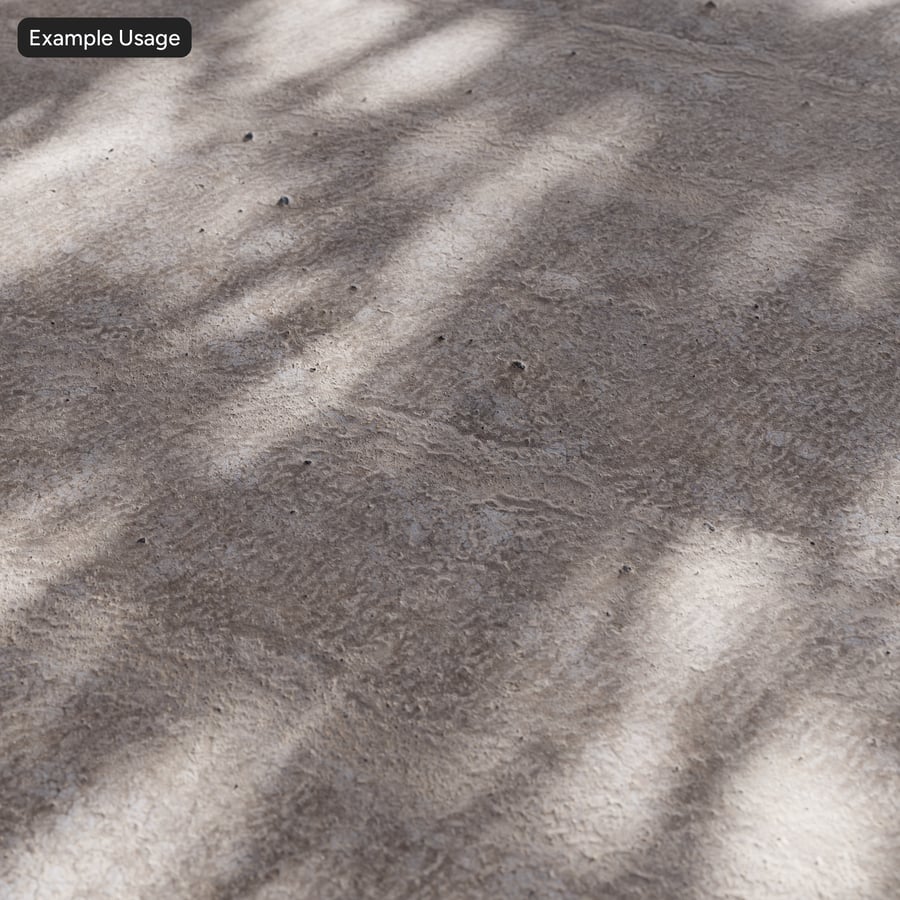 Dry Compacted Silt Desert Ground Texture