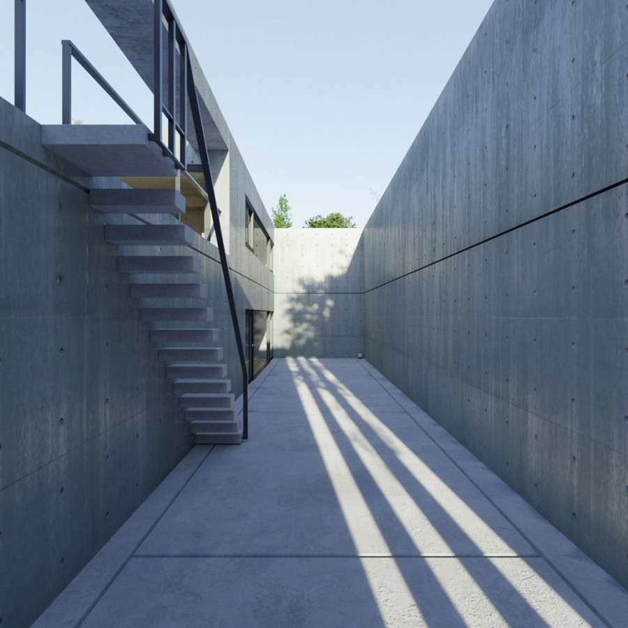 Città Tetto Giorno limpido Cielo HDRI