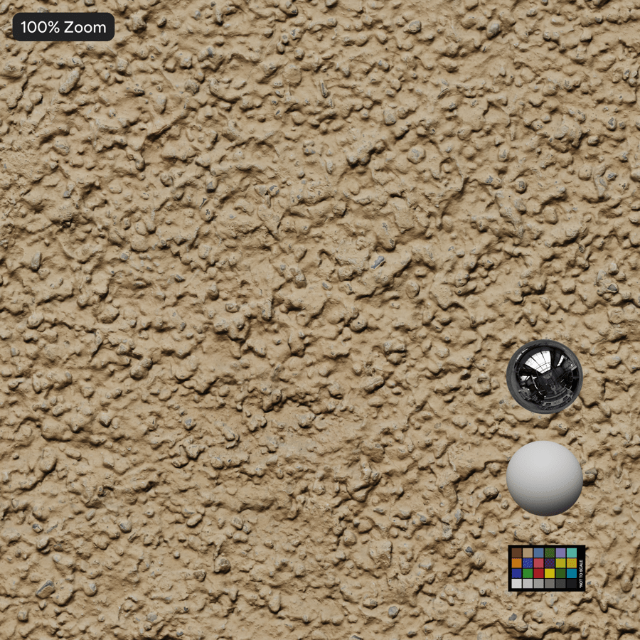 Textura de parede de gesso Roughness Stucco, amarelo