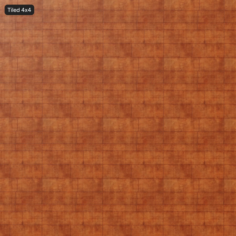 Painel mate manchado com textura de betão, laranja