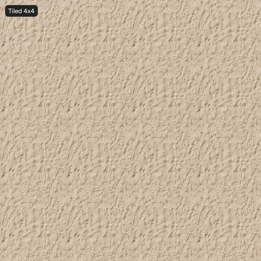 Textura de pegadas na areia, bege