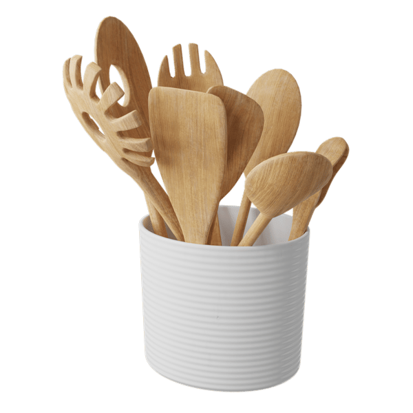 Wooden Utensils Jar Model