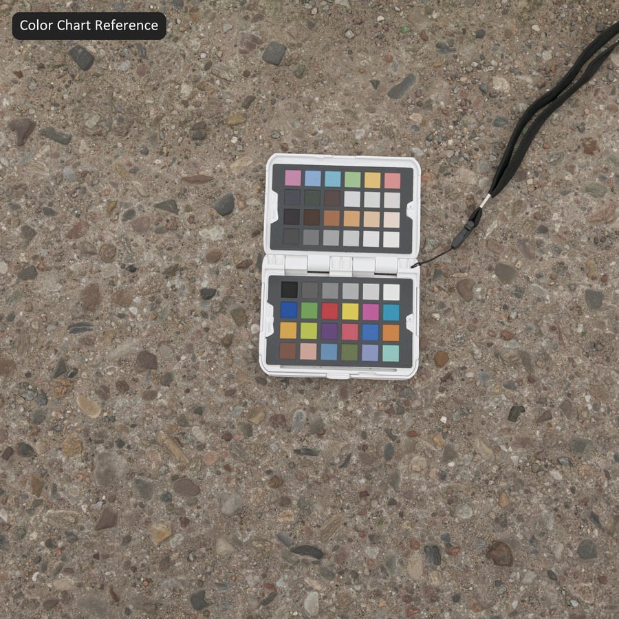 磨损的混凝土板和草格纹理