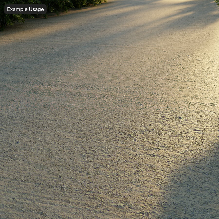 Textura de estrada de areia e terra