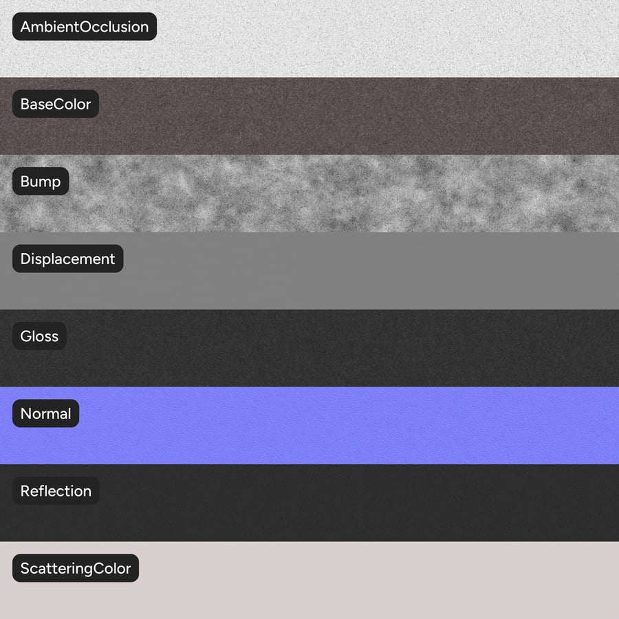 Natural Muted Eggplant Twist Pile Carpet Flooring Texture