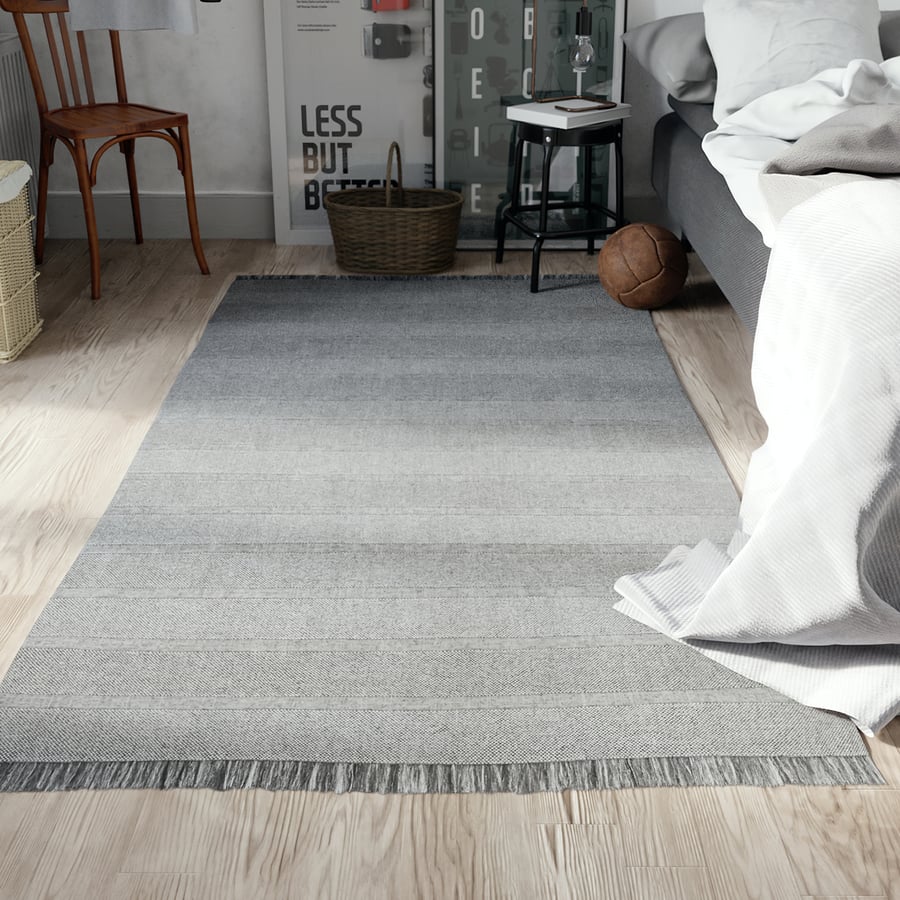 Tapete Sunset Stripe Designer, cinzento suave