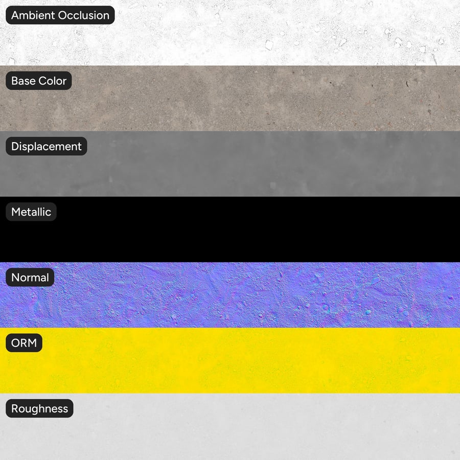 Loose Fine Aggregate Gravel Ground Texture, Grey Beige