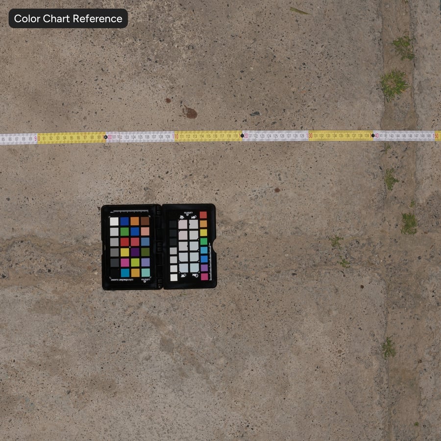 Erodált négyzet alakú beton járda textúra