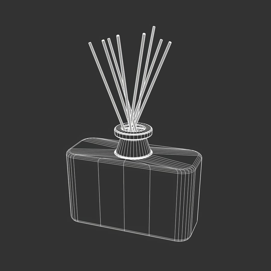 Difusor de palhetas de vidro para decoração de interiores Modelo