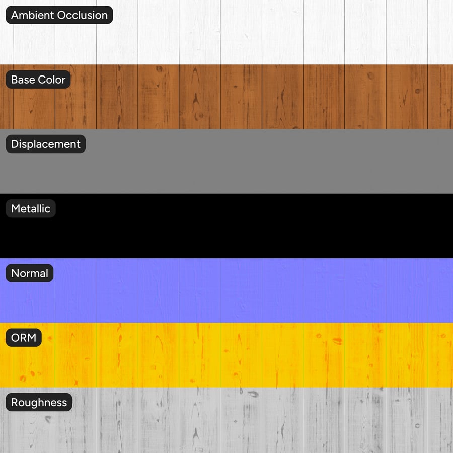 Rough Sawn Spruce Wood Board Texture, Clear