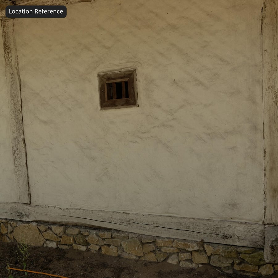 Limewash Plaster Texture, White