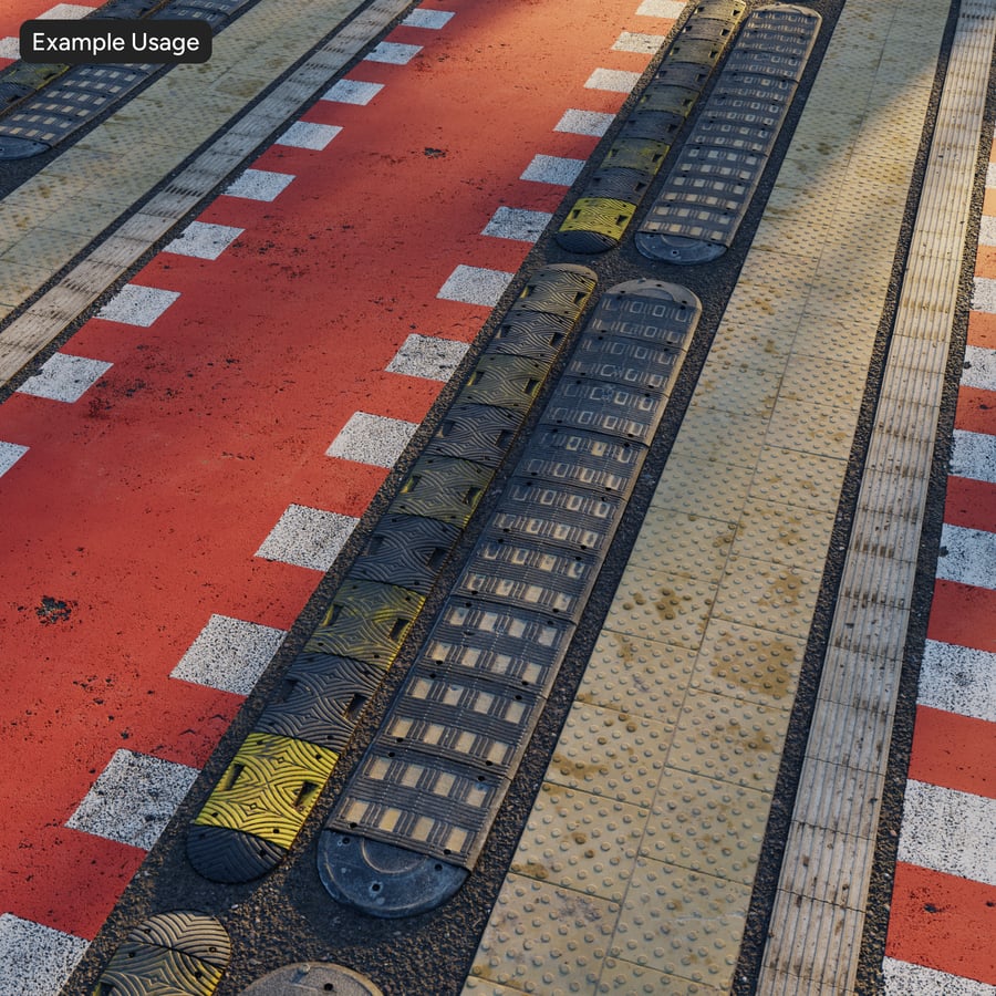 Road Markings Atlas, Multicolored