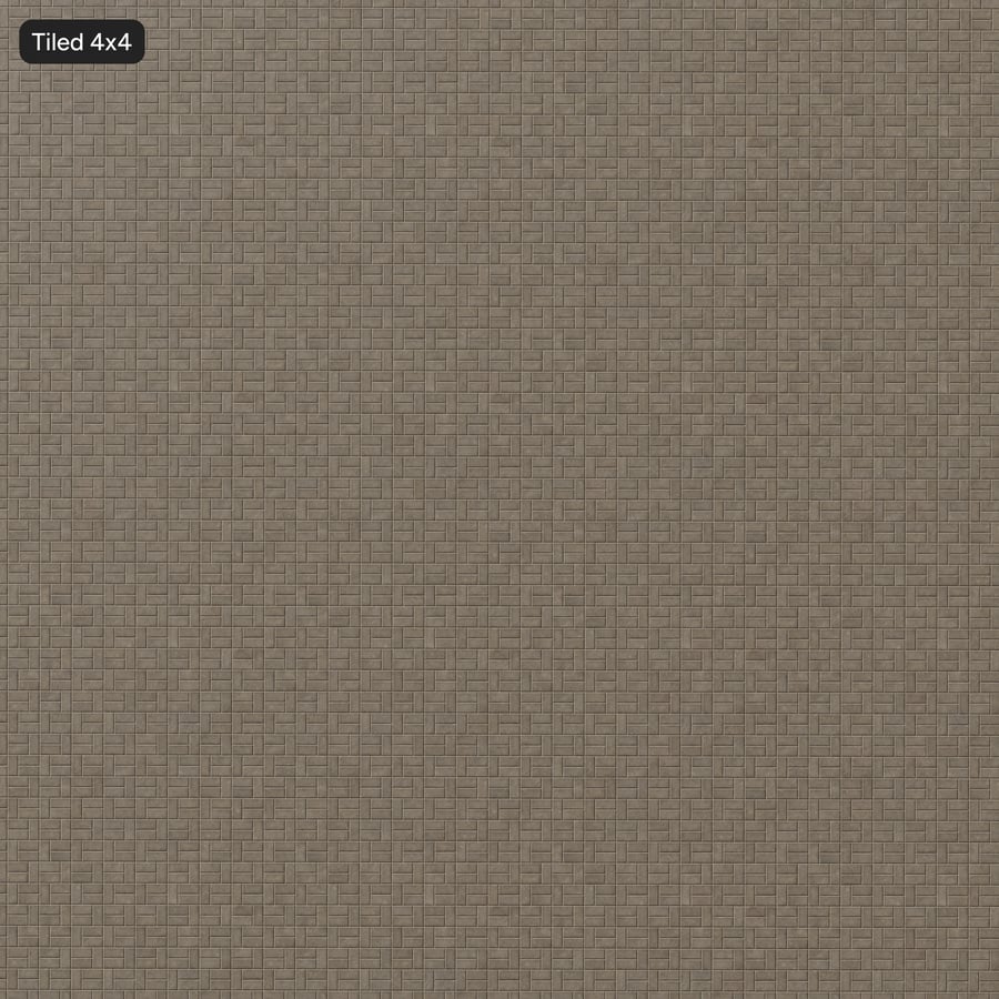 Basketweave Concrete Paver Texture, Grey