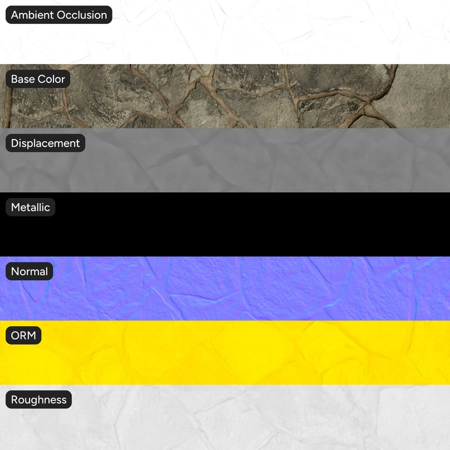 Eski Moloz Taş Duvar Dokusu