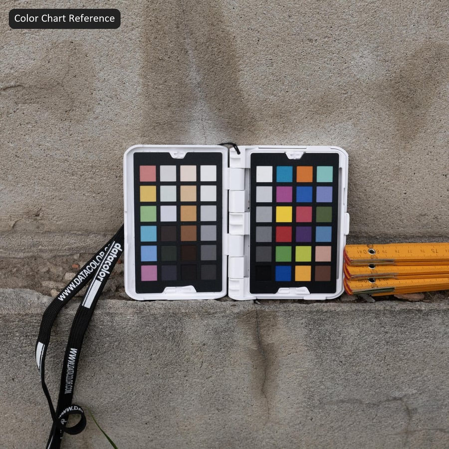 Texture de mur en plâtre craquelé et écaillé