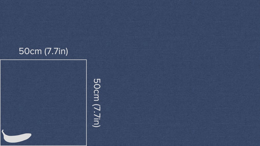 Tecido para estofamento com textura simples e misturada, azul marinho